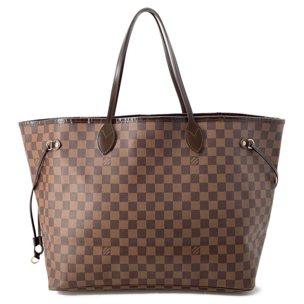 Louis Vuitton Damier Ebene Neverfull GM Bag